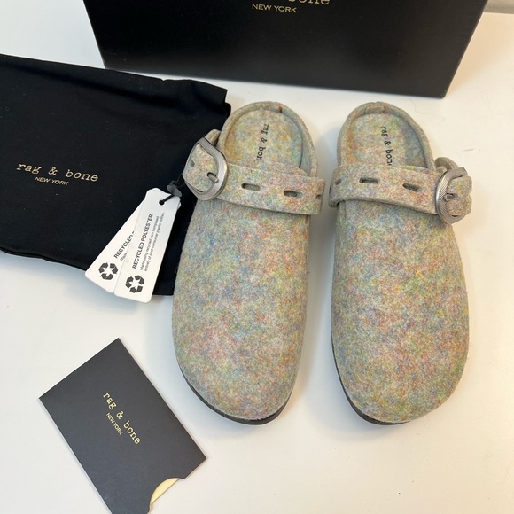 rag & bone Shoes - Rag and Bone Ansley Slide 
with Adjustable Strap